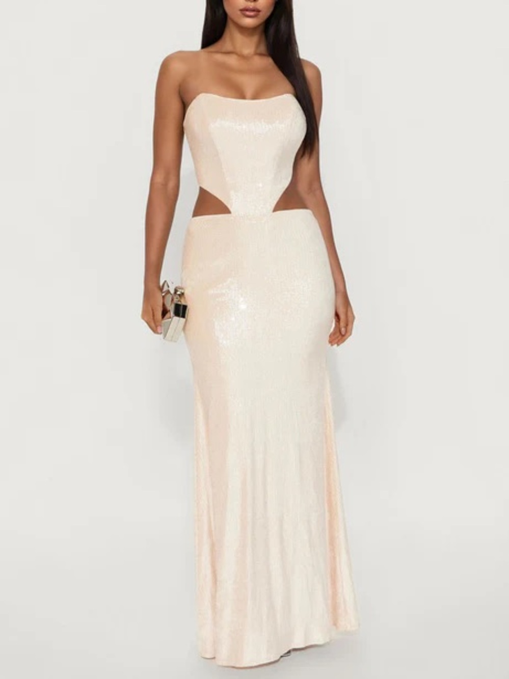 Here For The Impression Sequin Maxi Dress NEW 🏷️